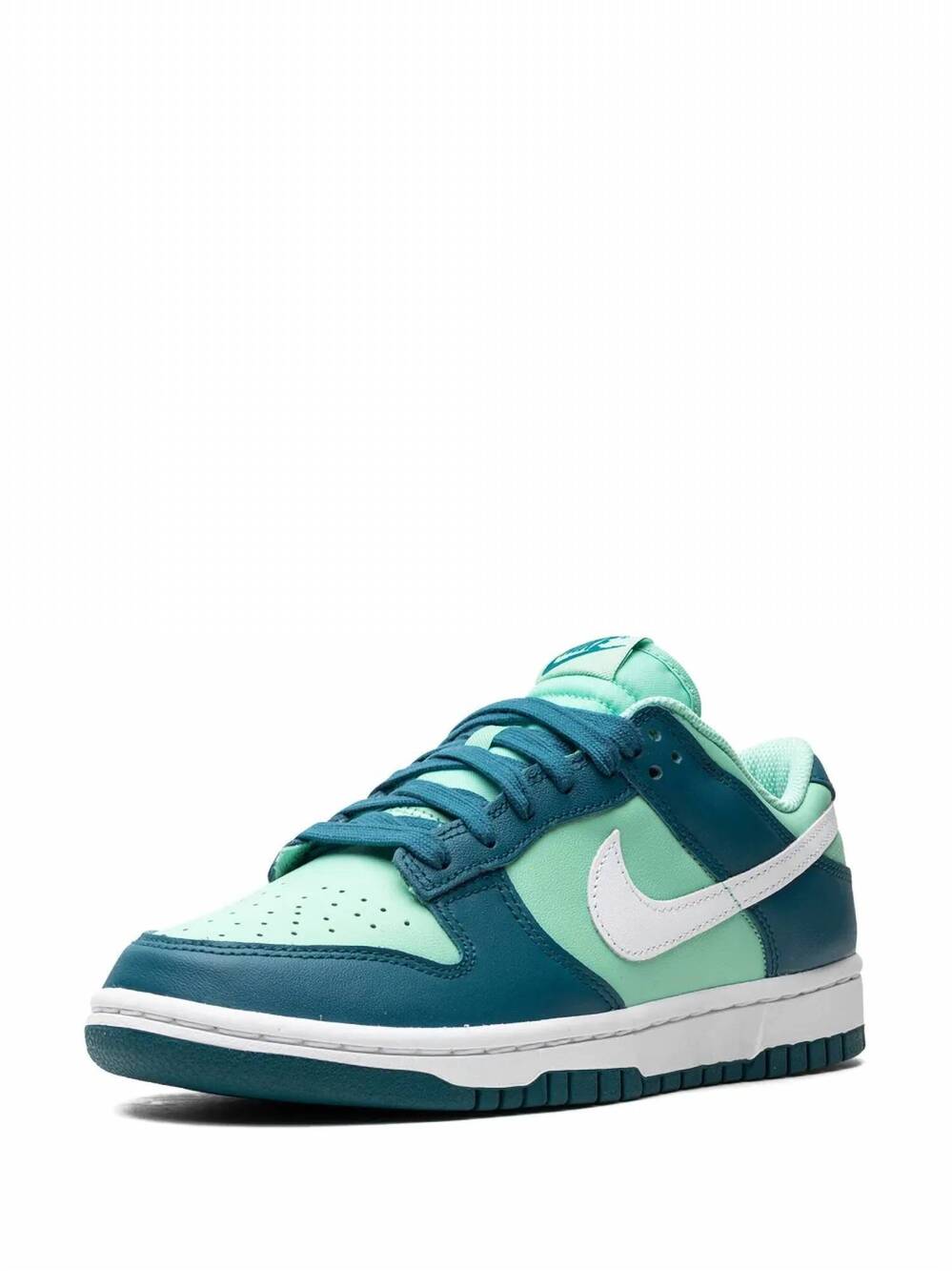 NEW NIKE women's dunk low sneakers in geode teal - Picture 6 of 9